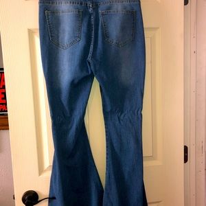 Distressed Bell Bottoms